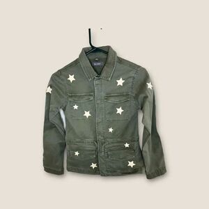DL1961 Girls Rocco Parka Jacket Commodore Size Medium
